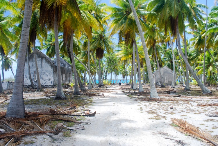 Ancien village de Hokikakika - Fakahina © Tahiti Heritage