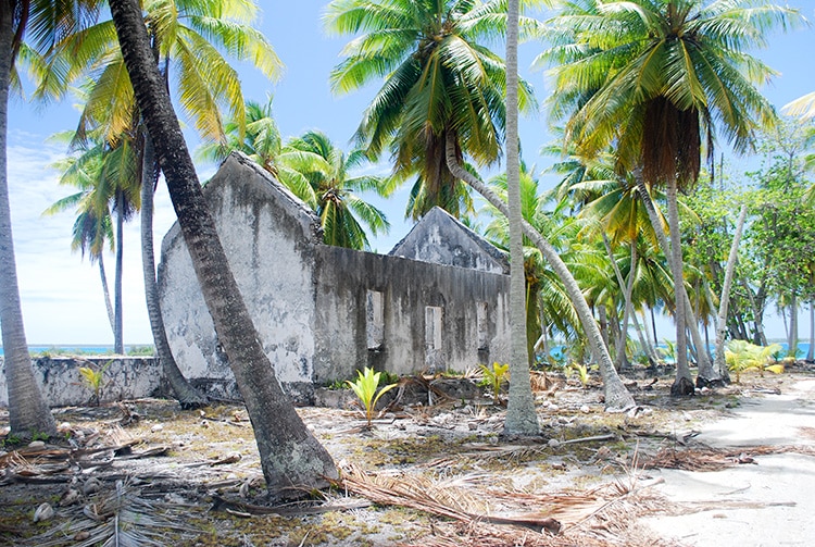 Ancien village de Fakahina © Tahiti Heritage