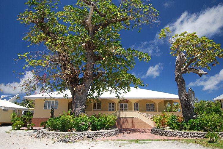 Mairie de Fakarava, Tuamotu © Tahiti Heritage