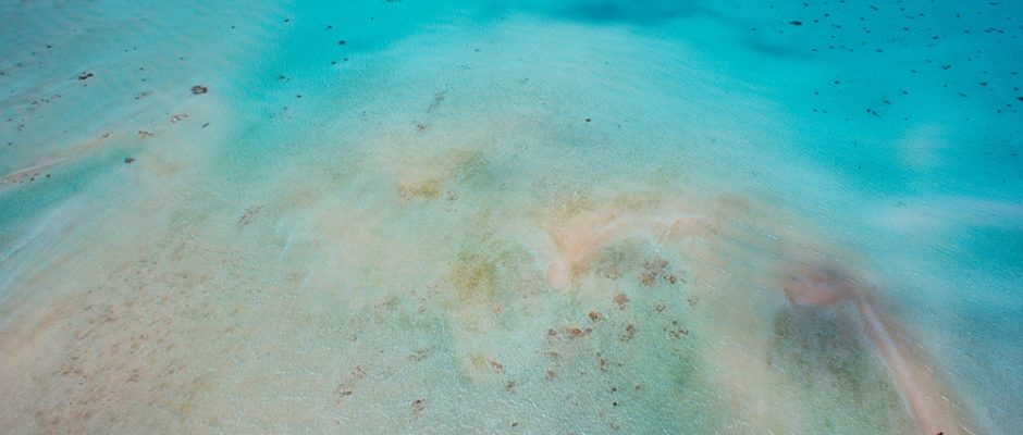 Sable rose de Fakarava, Tuamotu. Photo Pierre Lesage