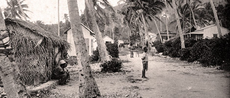 Village de Moumu à Makatea