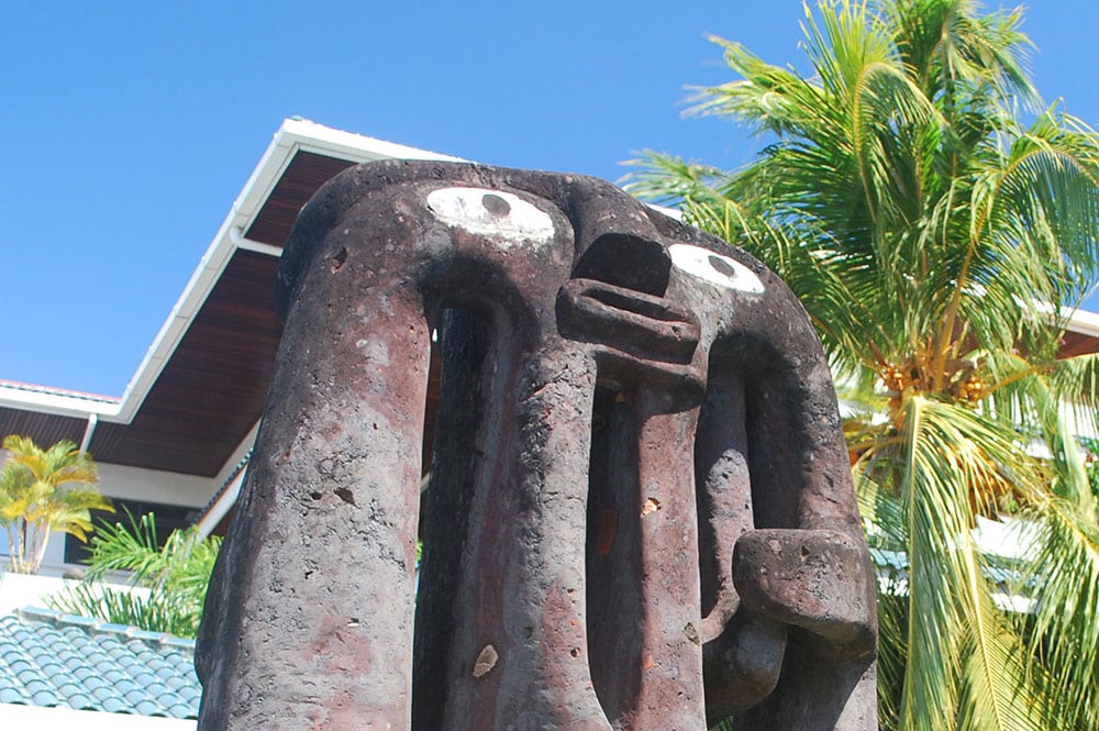 Tiki de la CPS, à Mamao Papeete