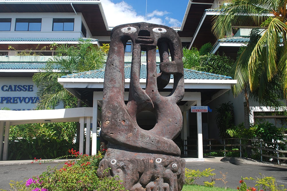 Tiki de la CPS, à Mamao Papeete