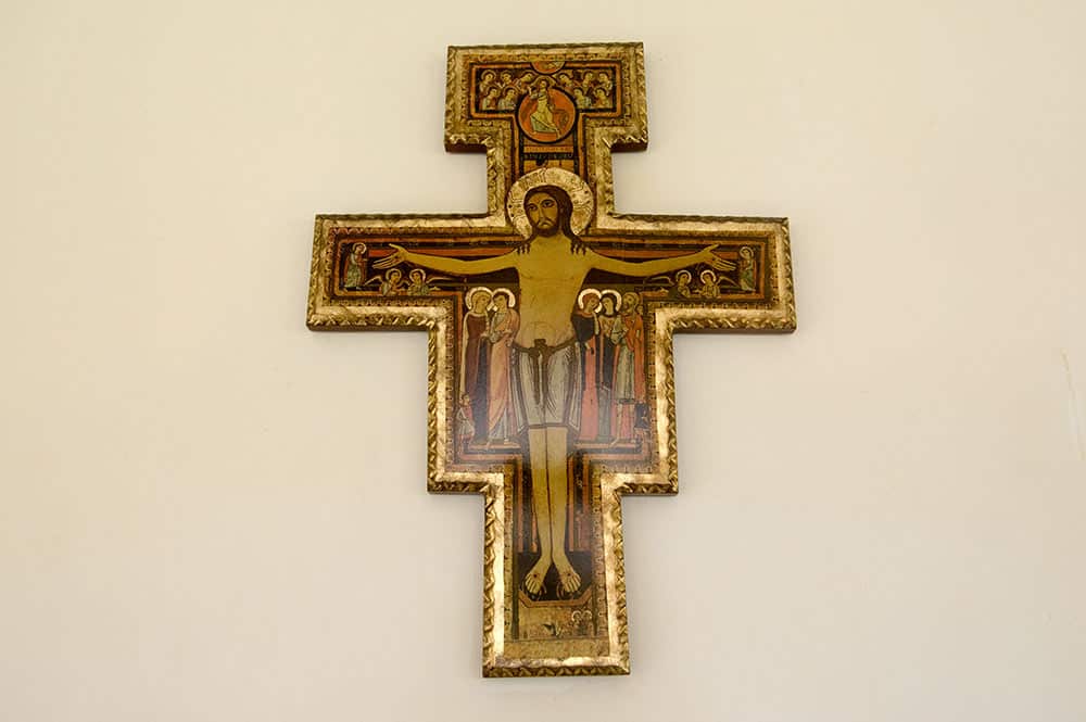 Crucifix de Saint-Damien de l'église Sainte-Anne de Papenoo