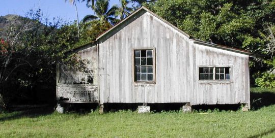 Maison d’Auguste et de Turia, à Rikitea Gambier. © Tahiti Heritage