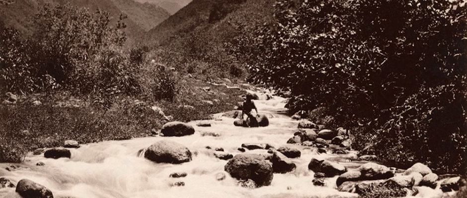 La vallée de de la Fautaua en 1884