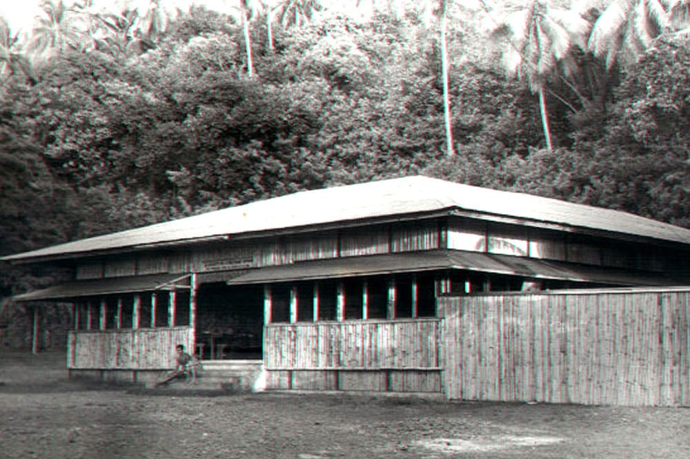 Ancien dancing Le Lafayette, vers 1960, Arue Tahiti