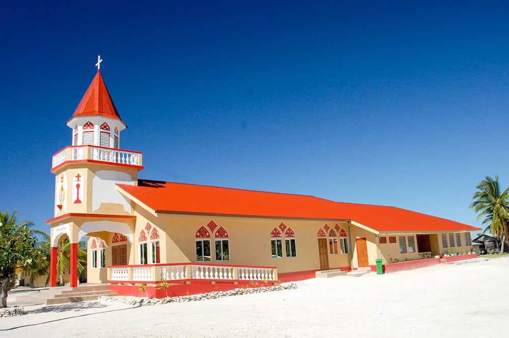 Nouvelle église Sainte-Marie Madeleine de Faaite