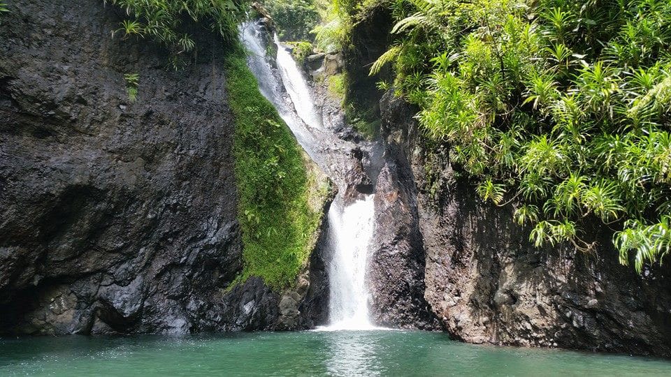 Cascades de la Faraura. Photo Chantal-Alexandre Tahiti Iti