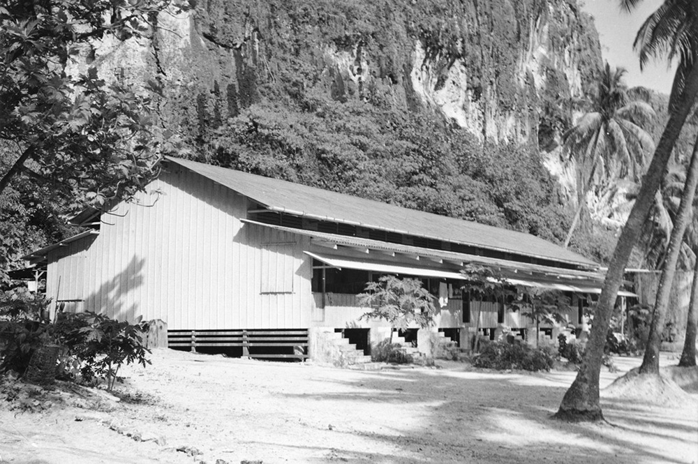 Logements de Temao, à Makatea