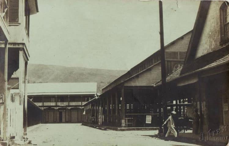 Le marché de Papeete en 1937.