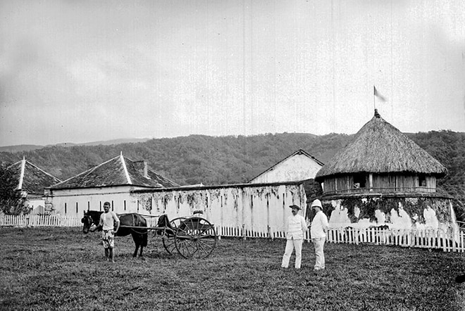 Fort de Taravao en 1897