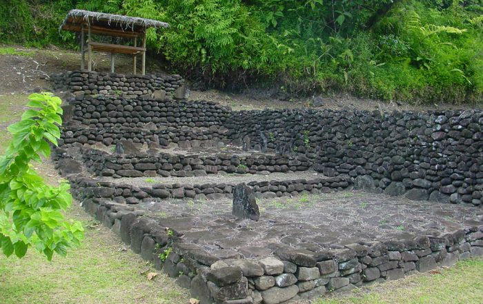 Marae de Farehape, Vallée de la Papenoo