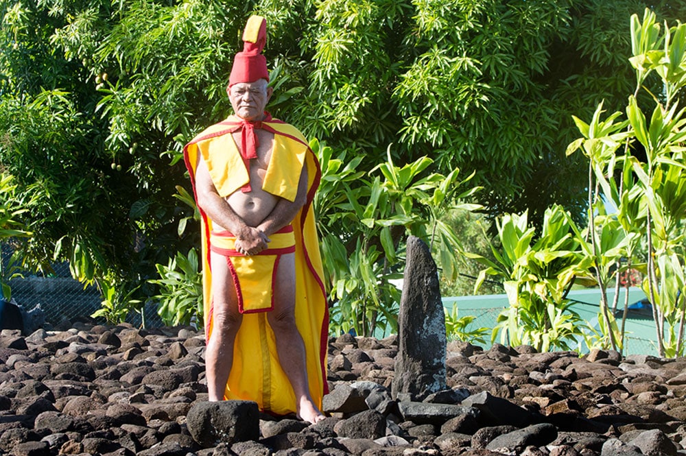 Tahu'a du Marae Tahu'a du Marae Tefana i ahurai a tama de Faa