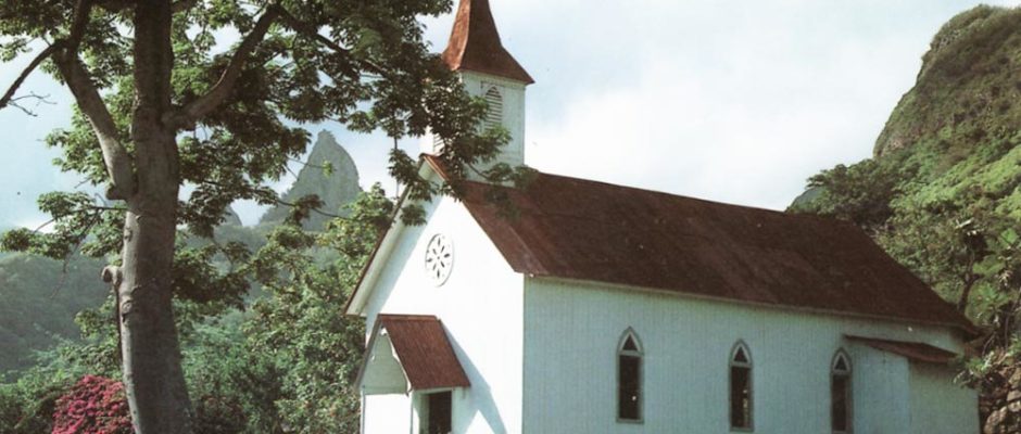 Eglise Sainte-Thérèse de Hakahetau à Ua Pou