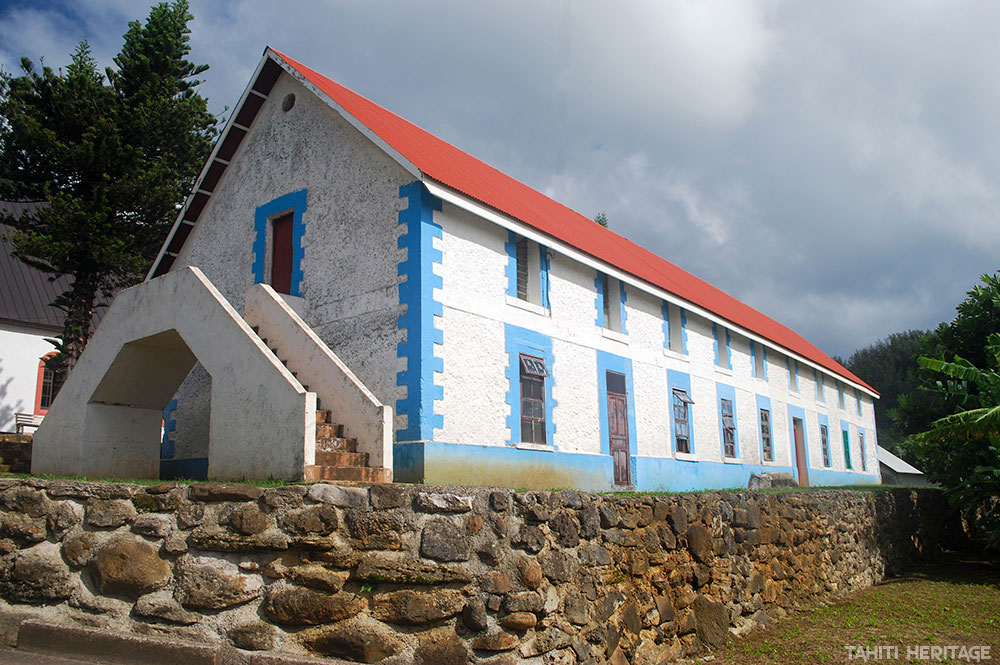 Maison des frères tisserands de Rikitea - Gambier © Tahiti Heritage / Olivier Babin