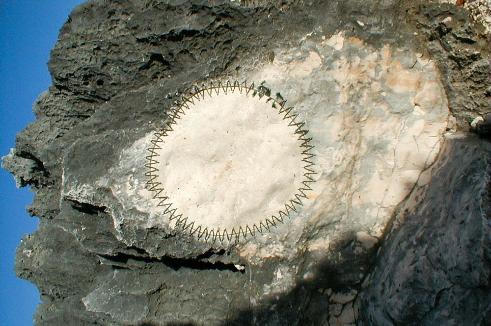 L'œil de Tyrone, sculpture de Jean Paul Forest