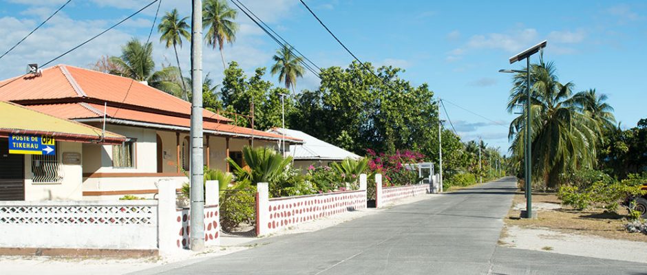 Le village Tuherahera à Tikehau