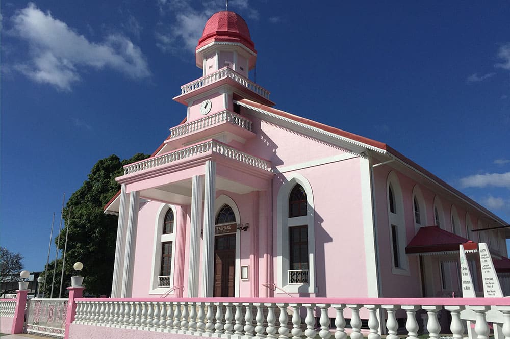 Temple protestant de Mahina, Tahiti © Tahiti Heritage