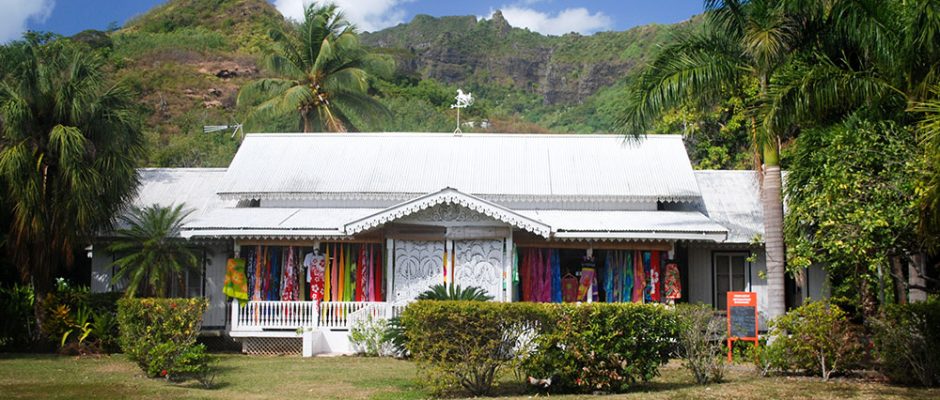 White house de Maharepa, à Moorea