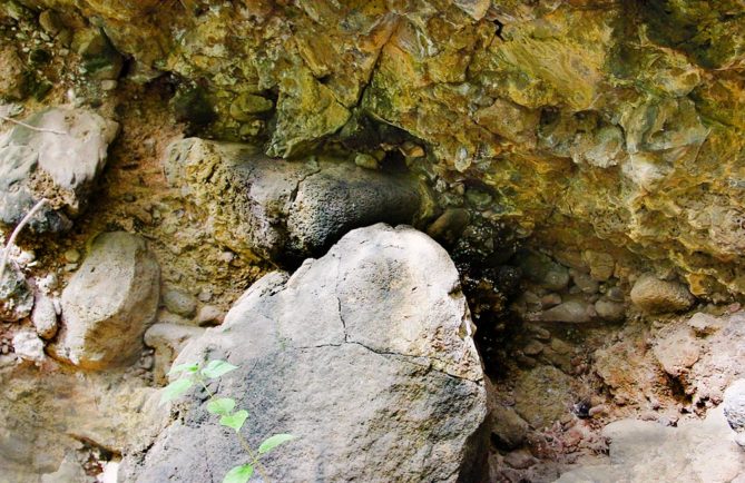 Grotte Parau, Naohata à Pirae. © Tahiti Heritage