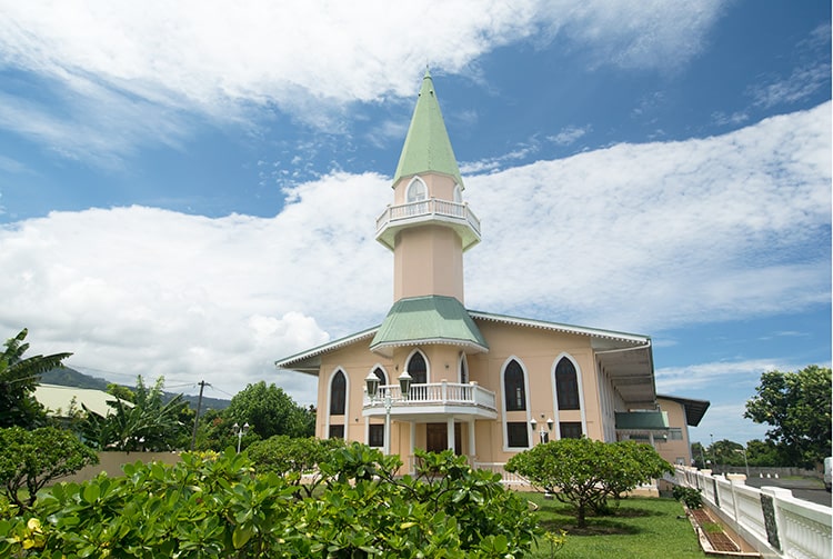 Temple protestant de Pirae. 2015 © Tahiti Heritage