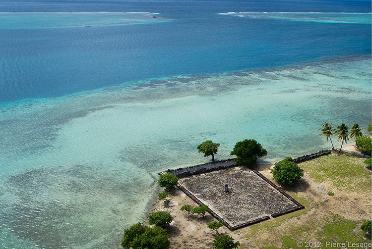 Marae Taputapuatea, Raiatea. Photo Pierre Lesage