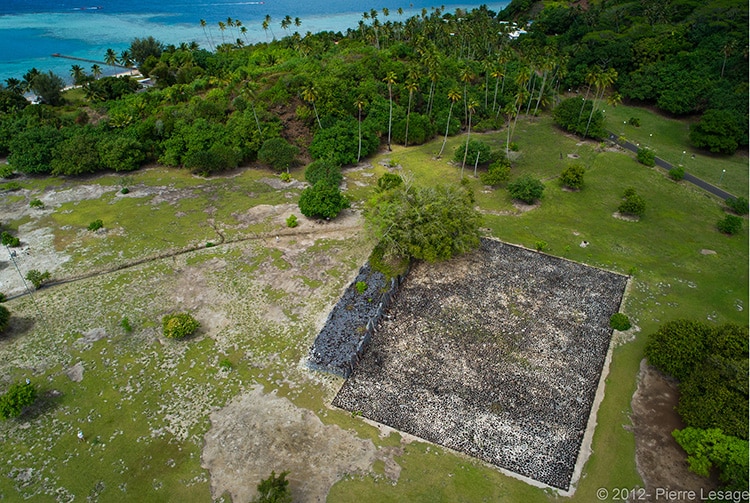 Marae Taputapuatea, Raiatea. Photo Pierre Lesage