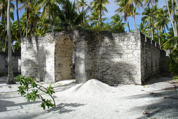 Ancienne prison de Tatakoto. Photo Villermoz