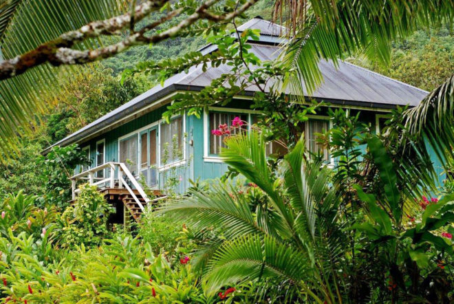 Maison Kellum à Opunohu, Moorea