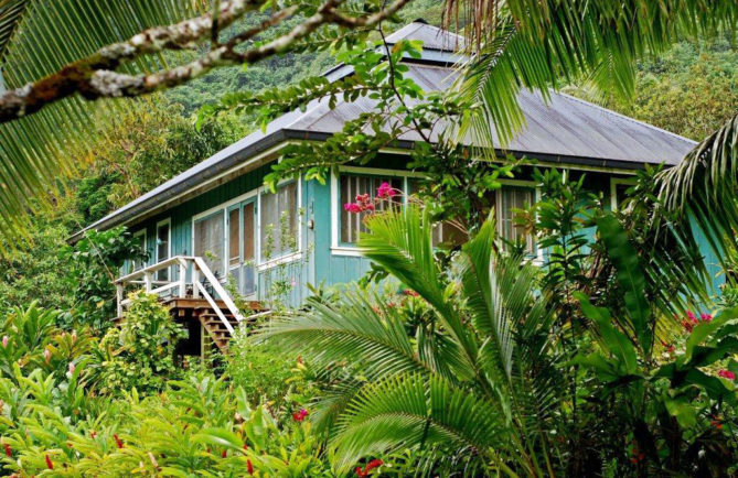 Maison Kellum à Opunohu, Moorea
