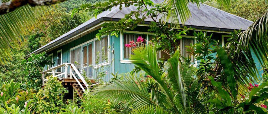 Maison Kellum à Opunohu, Moorea