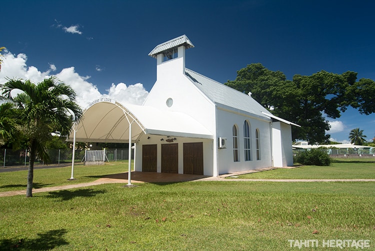 Chapelle Saint-Louis de Arue, Tahiti © Tahiti Heritage