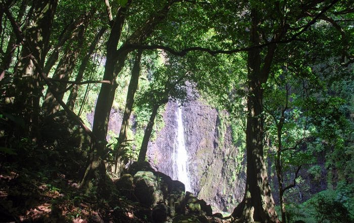 Trois cascades de la Faaurumaì, Hitiaa © Tahiti Heritage