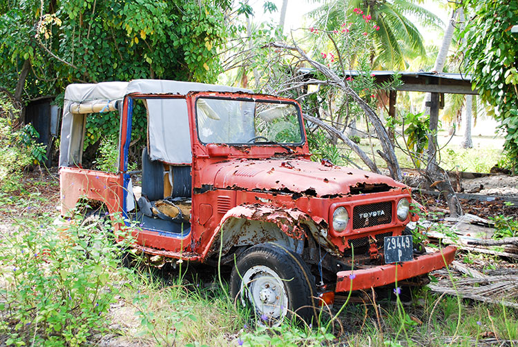 Ancienne Toyota Maison du village de Ohomo à Takume