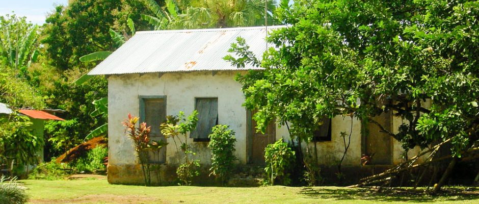 Ancienne maison de Tubuai, Australes. © Tahiti Heritage