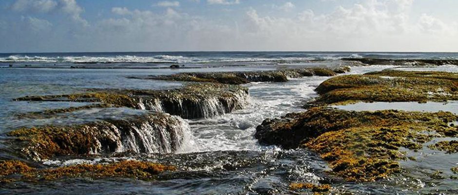 Trou du souffleur, Pupu'i de Narui, à Rurutu. Photo Collège de Rurutu