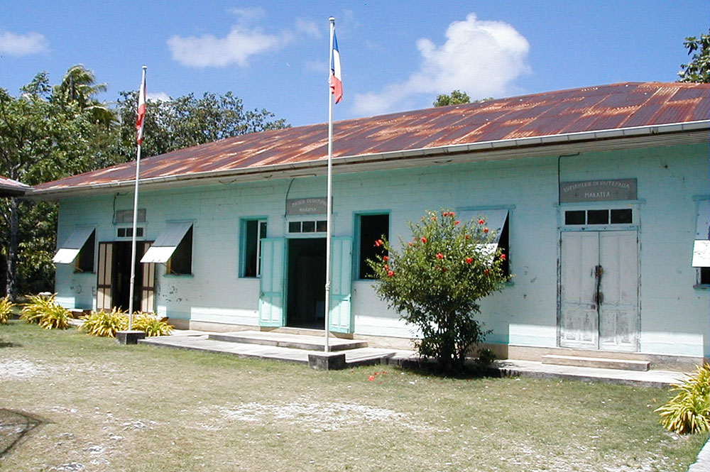 Ancienne mairie de Makatea © Tahiti Heritage