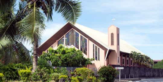 Eglise Sainte-Thérèse, Papeete. © Tahiti Heritage
