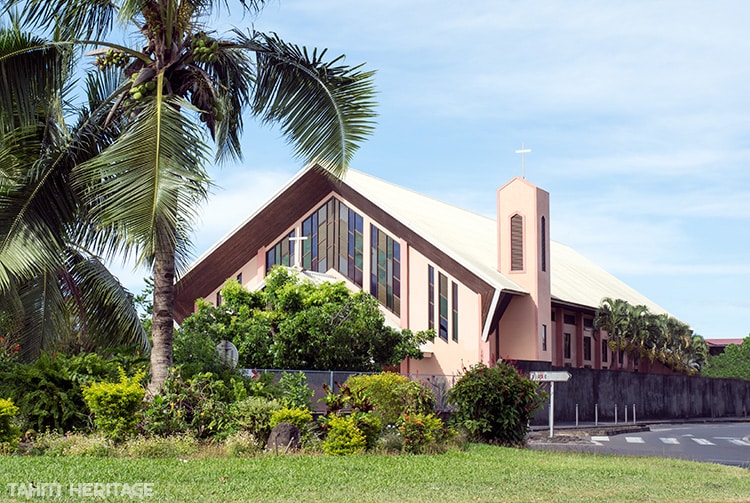 Eglise Sainte-Thérèse, Papeete. © Tahiti Heritage