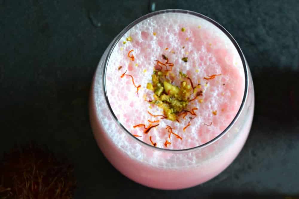 Lassi rose de Ramboutans