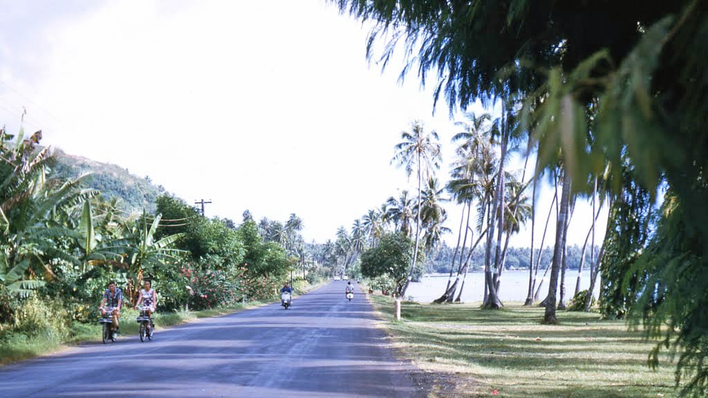 Punaauia en 1966. Photo 1966