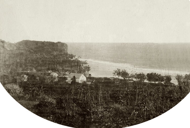 Village royal, Rurutu 17 mars 1889