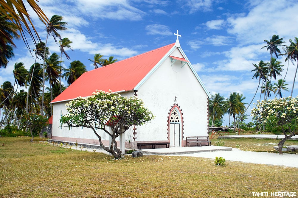 Eglise de Raroia © Tahiti Heritage