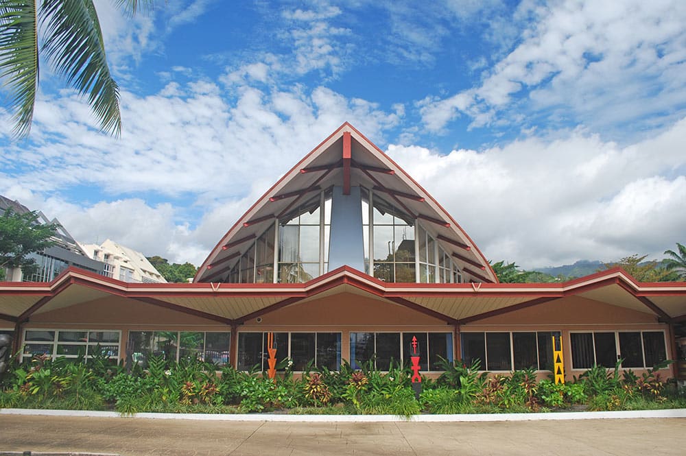 architecture en polynesie