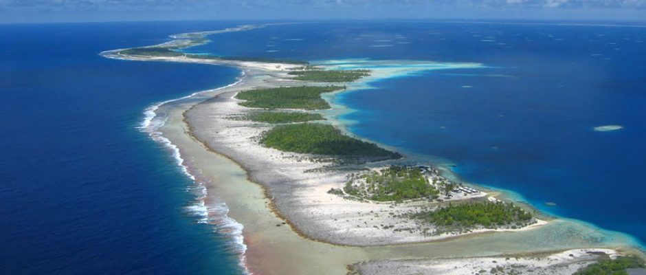 Atoll de Raroia, Tuamotu. Photo Mermoz