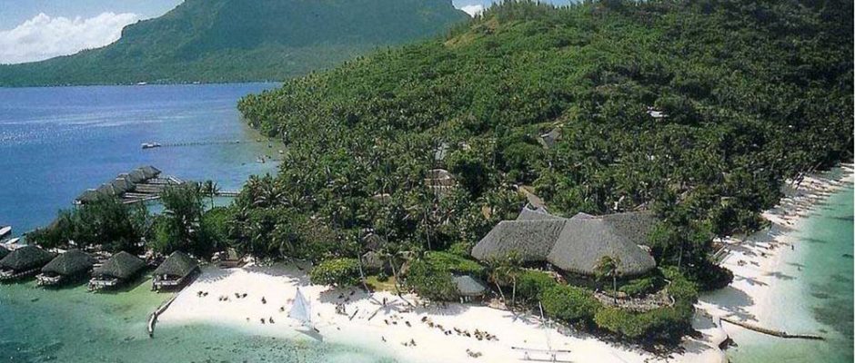 Hotel Bora Bora de Bora Bora en 1980