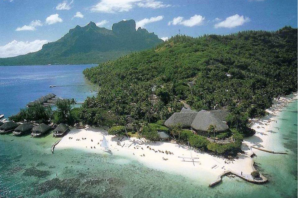 Hotel Bora Bora de Bora Bora en 1980