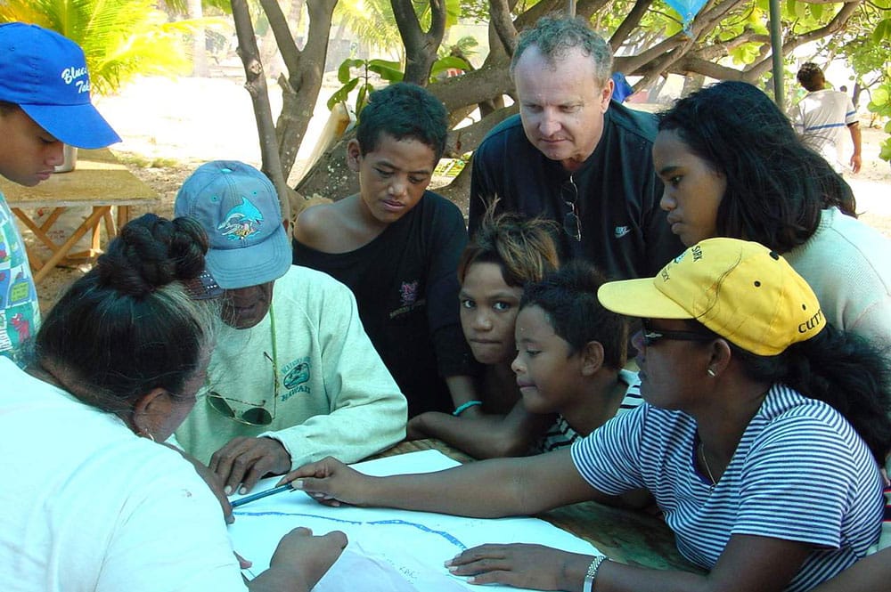 Camp culturel à Hao