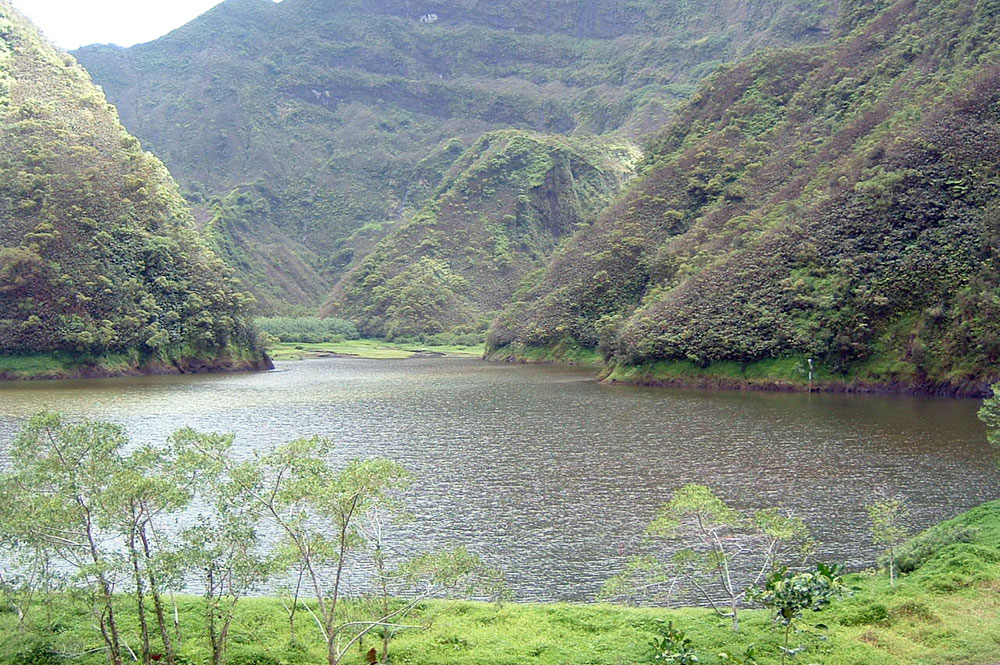 Lac Vaihiria, à Mataiea Tahiti. © Tahiti Heritage